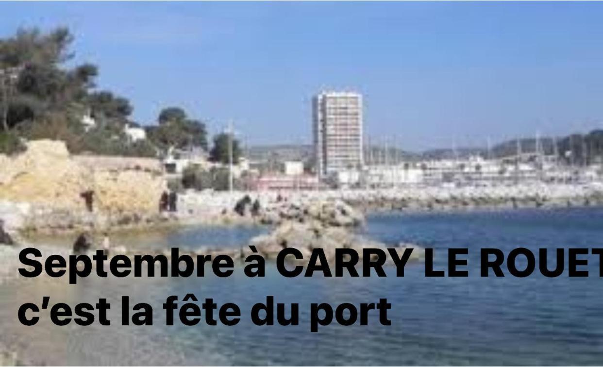 200M De La Plage ,3Mn Du Port A 50M Du Centre Ville Carry-le-Rouet Buitenkant foto